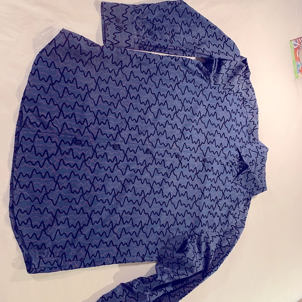 Jhane Barnes Silk Cotton Vintage Shirt